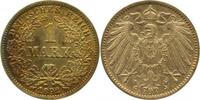 d 01792G~1.5-GG-PAT 1 Mark 1892G f.prfr herrlich leichte Patina !!!! J 017