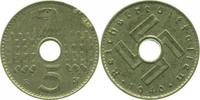 d 5 Pf 61840B~1.5-GG 5 Pfennig  Reichskr.1940B f. prfr.!!! J 618