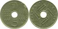  5 Pf   61840B~1.5-GG 5 Pfennig  Reichskr.1940B f. prfr.!!! J 618 865,00 EUR Differenzbesteuert nach §25a UstG zzgl. Versand