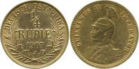  1/4 Rupie   JN72007J~1.5-GG   1907J vz/stgl !!! JN 720 148,00 EUR Differenzbesteuert nach §25a UstG zzgl. Versand