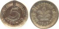  5 Pf   PROB377f-GG 5 Pfennig  49J  VS & RS auf Silber Ronde! 2 Stück J ... 1875,00 EUR Differenzbesteuert nach §25a UstG zzgl. Versand