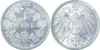 d  017n09D~1.5a 1 Mark  1909D vz/stgl. Erstabschlag !! J 017