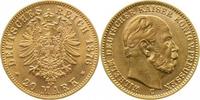 d 24676C-1.3-GG 20 Mark 1876C Preussen Wilhelm I f.prfr/f.stgl J 230