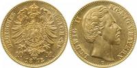 d 10 Mark 19373D~1.8-GG Ludwig II 1873D vz+ J 193