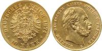 d 24574B~1.5-GG 10 Mark Wilhelm I. 1874B vz/stgl J 245