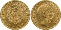 d 10 Mark 26181E~2.2-GG Sachsen 1881E vz- !!! 261