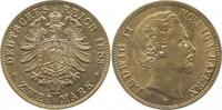     04183D~1.3-GG 2 Mark   Bayern, Ludwig II 1883D f.prfr/f.stgl J 041 1035,00 EUR Differenzbesteuert nach §25a UstG zzgl. Versand