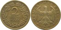 d 2 RM 32027D~2.8-GG 2 Reichsmark 1927D ss+ J 320
