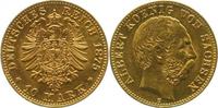 d 10 Mark 26175E~1.2-GG Sachsen Albert 1875E f.stgl !!! 261
