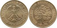 d 5 RM 33129F~1.5-GG 5 Reichsmark Eichbaum 1929F f.prfr !!! J 331