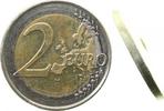 d 0 2 Euro F48908D2. 08D zu leicht, ohne Randinschrift und stark magnetisierbar J 489