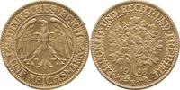 d 5 RM 33128E~1.8-GG 5 Reichsmark 1928E Eichbaum vz+ J 331