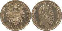     17376F~1.3-GG 5 Mark  Karl v.Württemberg 1876F f.prfr/prfr !! J 173 2450,00 EUR Differenzbesteuert nach §25a UstG zzgl. Versand