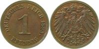  2.0 1 Pf   01093G~2.0 1 Pfennig  1893G vz J 010 95,00 EUR Differenzbesteuert nach §25a UstG zzgl. Versand