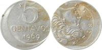 d 69 5 Centavo WELTM.-Brasil- 1969 Brasil D15, missstrike