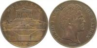 d Th-Bay-1842-1.5-GG Bayern Doppelthaler 1842 Walhalla vz/stgl Thun