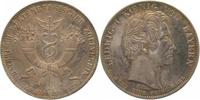 d Th-Bay-1827-1.1-GG Bayern Doppelthaler 1827 Zollverein prfr/stgl !!! Thun