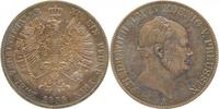 d Th-Preu-1858-1.1a-GG Doppelthaler 1858 Preussen f. stgl Erstabschlag Top Thun --