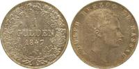  1 Gulden   Gld-Nass-1847-1.3-GG   Nassau 1847 f.prf/f.stgl Thun 388,00 EUR Differenzbesteuert nach §25a UstG zzgl. Versand