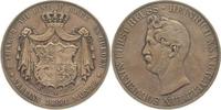 d Th-Reus-51-1.8-GG 1 Ver.Thaler Heinrich Fürst von Reuss 1851 vz+ Thun 279