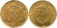 d 10 Mark 22701A~1.3b-GG Lübeck 1901A Lötstelle u. kl. Einhieb sonst prf/f.prfr !! 227