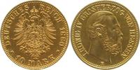 d 20 Mark 21980H~1.3-GG Ludwi.IV Hessen 80H f.prfr/f.stgl 1 min. Kratzer vorne 219