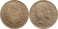     04274D~2.2-GG 5 Mark  Ludwig II v.Bayern 1874D f.vz !!! J 042 188,00 EUR Differenzbesteuert nach §25a UstG zzgl. Versand