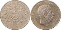 d 12598E~3.0b-GG-PAT 5 Mark Albert.v.Sachsen 1898E SS kl. Rf. Patina J 125