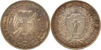 d WELTM.-Ch-1847-GG Schützenthaler CH Glarus 1847 EA prfr/stg herrliche Patina TOP Schweiz
