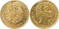 d 19577D~2.2-GG 5 M Ludwig II 1877D f.vz Henkelspur 195