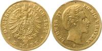 d 19577D~3.5-GG 5 M Ludwig II 1877D s/ss Henkelspur 195