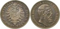 d 09888A~1.2b-GG-PAT 2 Mark Preussen 1888A Friedr. III vz/st min. Zainende, Patiina J 098