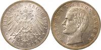 d 04607D~1.3b-GG-PAT 5 Mark Otto 1907D f.prfr/prfr aufkomm. goldene Patina winz.Rf. J 046
