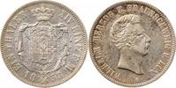 d 1 Taler Th-BS-53B-2.5-GG-PAT Braunschweig 1853 !!! ss/vz herrl. Patina Thun-