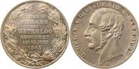 d Taler Th-Ha-65-0.1-GG Hannover Waterloo 1865 PP ähnlich f.prfr !!! TOP ---