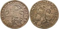 d 1 Thaler Th-Ma-1598-3.0-GG Mansfeld 1598 ss Patina ---