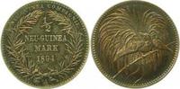 d 70494A~0.0-GG-PAT 0,5 Mark Neuguinea PP super dunkelgoldene Patina !! TOP J 704