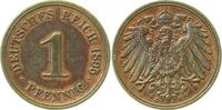 d 1 Pf 01095G~1.5-H 1 Pfennig 1895G vz/stgl J 010