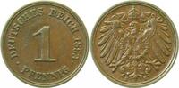 d 1 Pf 01093E~1.8-H 1 Pfennig 1893E vz+ !! J 010