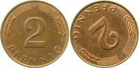 d 1.3 2 Pf P381a--1.3 2 Pfennig o.Jz. Mzz.F 2 x Wertseite, Archiv F. bisher unbekannt J 381