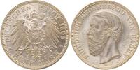     02902G~1.5-GG 5 Mark  Friedr.I Baden 1902G vz/stgl seltenes Jahr J 029 1135,00 EUR Differenzbesteuert nach §25a UstG zzgl. Versand