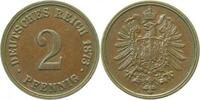 d 1.8 2 Pf 00273B~1.8 2 Pfennig 1873B vz+ J 002