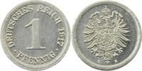 d 1 Pf 30017E~1.5a 1 Pfennig 1917E vz/stgl RS: EA !!! selten J 300