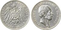 d 2.2 3 Mark 13509E~  Friedrich August III. 1909E f.vz J 135