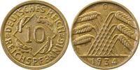 d  31734G~2.5 10 Pfennig  1934G ss/vz J 317