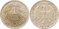 d 1.5 1 RM 31926E~1.5 1 Reichsmark  1926E vz/stgl extrem seloten i.d Erhaltung J 319