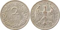 d 3.0 2 RM 32027E~3.0 2 Reichsmark 1927E SS selten Archiv Franquinet J 320