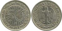 d 32429F~2.5 50 Pfennig 1929F ss/vz J 324