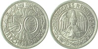 d  32430F~2.5 50 Pfennig  1930F ss/vz J 324