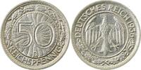 d 32436D~2.8 50 Pfennig 1936D ss+ J 324